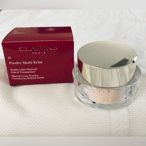 Mineral Loose Powder - 01 light - 1oz - CLARINS Paris. - Picture 1 of 5
